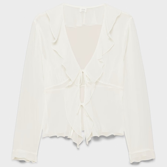 Aritzia Wilfred Frenchie blouse - Picture 3 of 5
